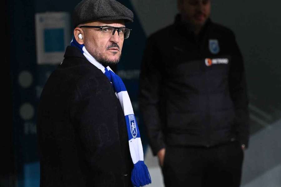 Adrian Mititelu, patronul echipei FC U Craiova 1948 Adrian Mititelu, patronul echipei FC U Craiova 1948
