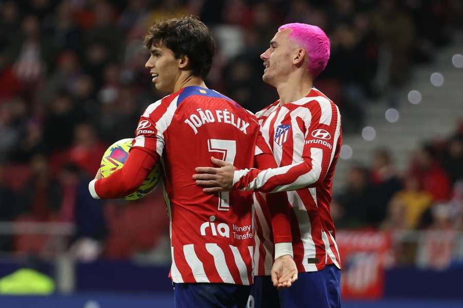 Joao Felix și Antoine Griezmann