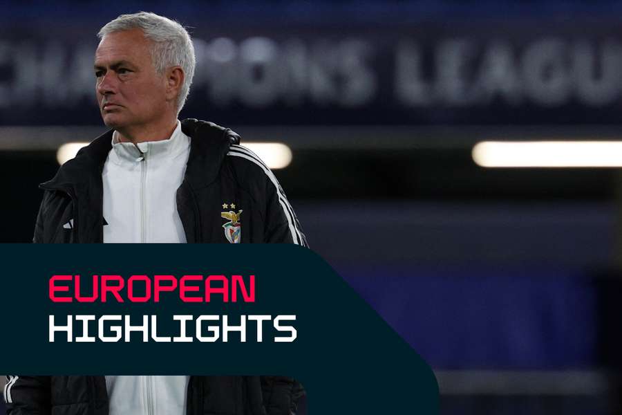Mourinho in training with new club Benfica