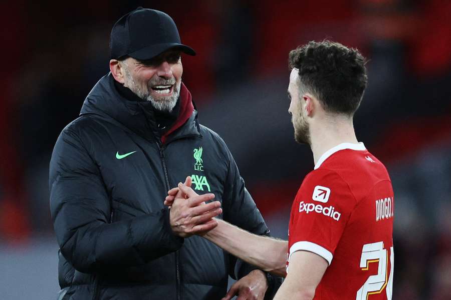 Jurgen Klopp signed Diogo Jota from Wolves in 2020