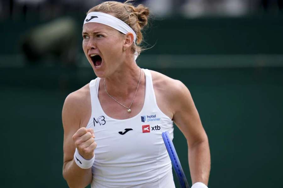 Bouzková obhajuje triumf. Bouzková obhajuje triumf.