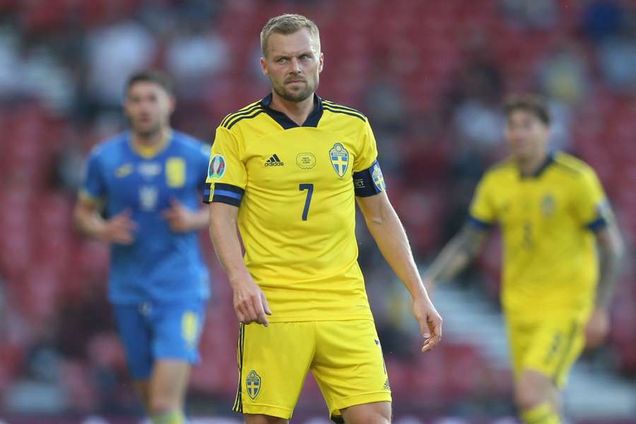 Sebastian Larsson made 118 appearances for Sweden in 14 years