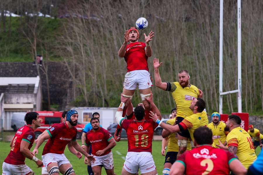Portugal perdeu por 7-21 com a Roménia no Jamor