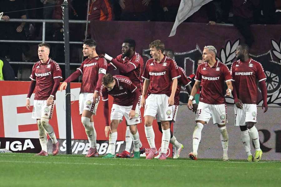 Victorie la scor pentru Rapid Victorie la scor pentru Rapid
