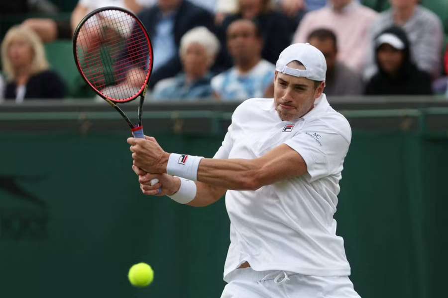 Isner achieved the feat during his victory over Emilio Gomez at the Dallas Open