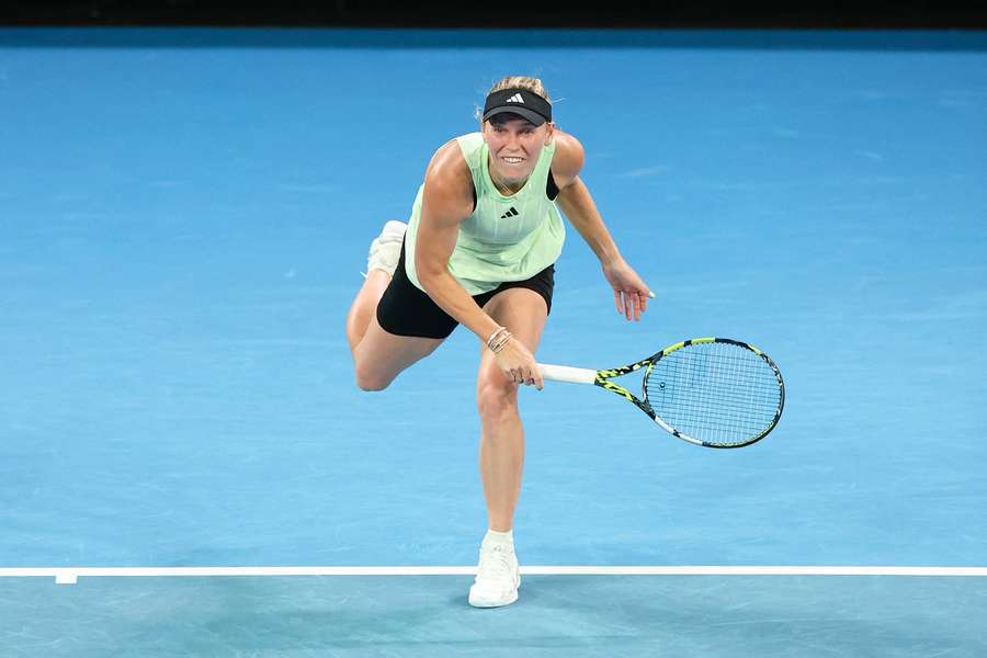 Caroline Wozniacki kunne ikke spille sig videre i Australian Open natten til onsdag.