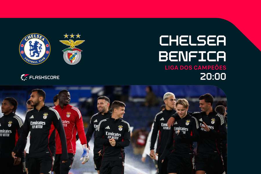 Benfica mede forças com o Chelsea