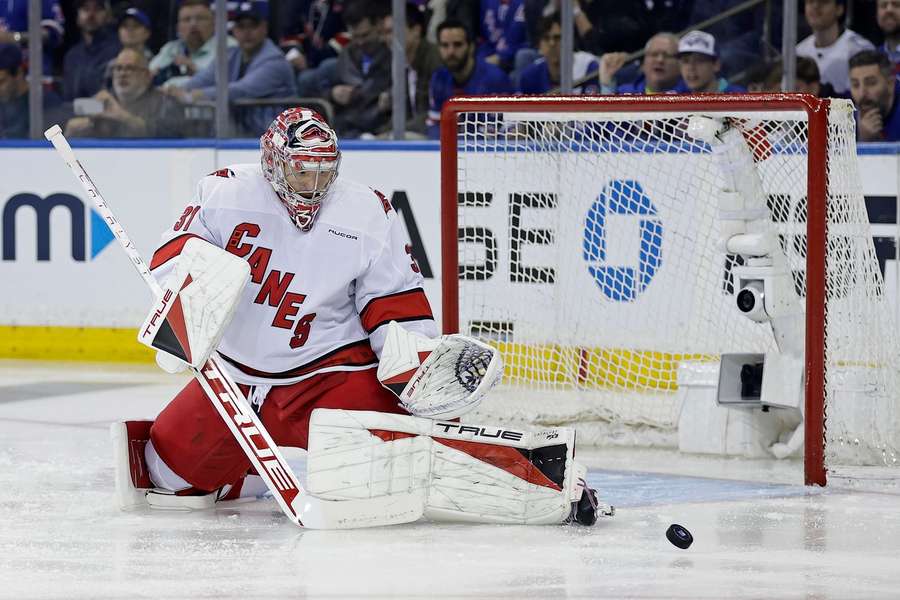 Frederik Andersen debuterede i NHL helt tilbage i 2013, hvor danskeren spillede hos Anaheim Ducks.