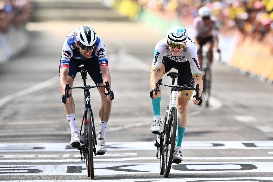 Wielrenner Mohoric wint negentiende etappe in de Tour de France Wielrenner Mohoric wint negentiende etappe in de Tour de France