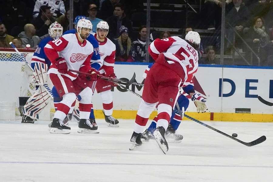 NHL: Seider traf zum zwischenzeitlichen 1:1-Ausgleich - am Ende musste Detroit gegen New York ein 2:3 hinnehmen. 