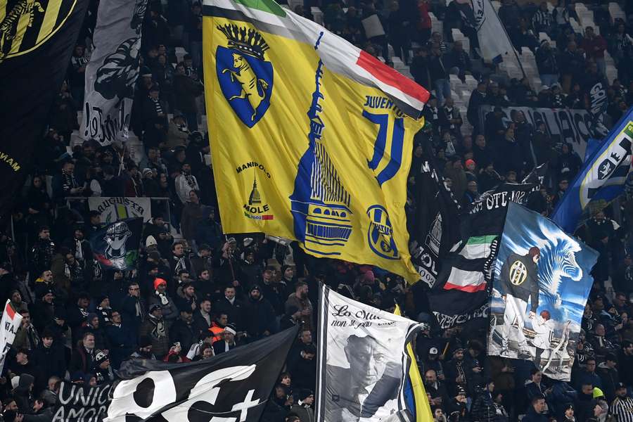 Adeptos da Juve no domingo.