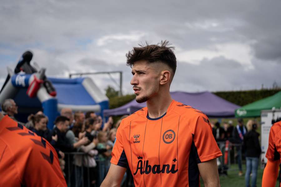 I efteråret var Armin Gigovic en stor profil i OB. I foråret skal han spille i FC Midtjylland.