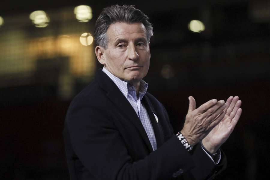 Sebastian Coe, voorzitter World Athletics Sebastian Coe, voorzitter World Athletics