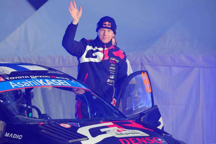 Pierwsze testy fińskiego kierowcy Kalle Rovanpery na torze w Japonii Pierwsze testy fińskiego kierowcy Kalle Rovanpery na torze w Japonii