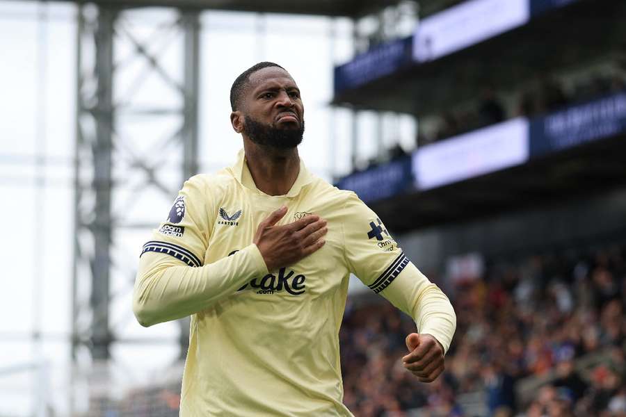 Beto celebrates goal for Everton