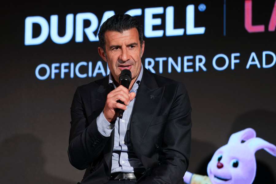 Luis Figo, en mai.