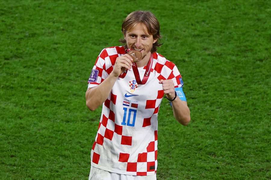 Modric just finished his last World Cup with Croatia