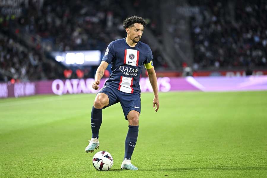 Marquinhos am vergangenen Wochenende beim Spiel gegen Ajaccio.