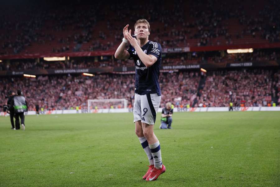 United-Stürmer Rasmus Höjlund