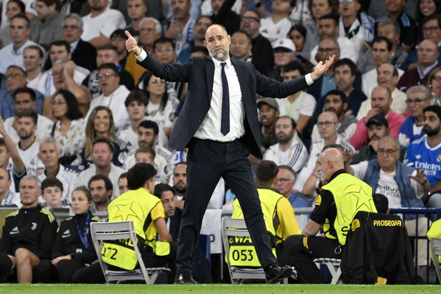 Igor Tudor's Juventus lost to Real Madrid in the Champions League on Wednesday.