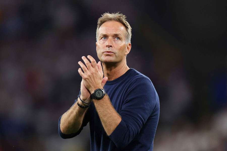Kasper Hjulmand könnte schon bald als Trainer von Bayer Leverkusen vorgestellt werden.