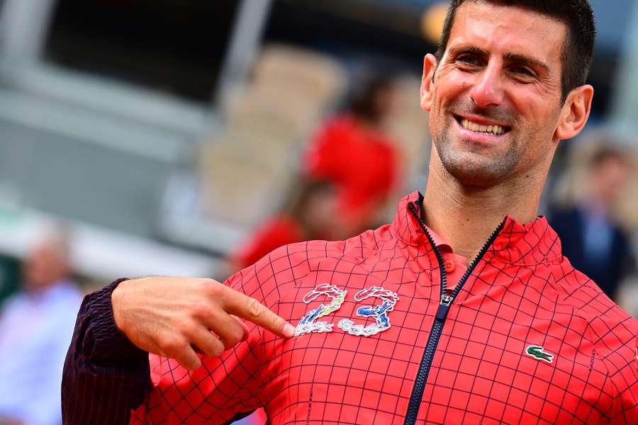 Novak Djokovic clinched a record 23rd major title at the French Open