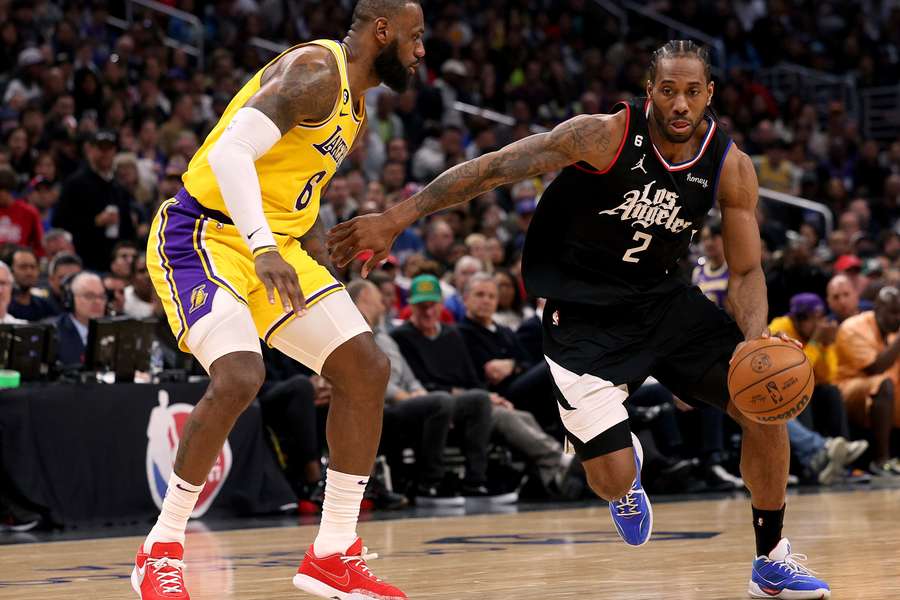 Der überragende Kawhi Leonard von den LA Clippers war auch von LeBron James nicht zu stoppen.