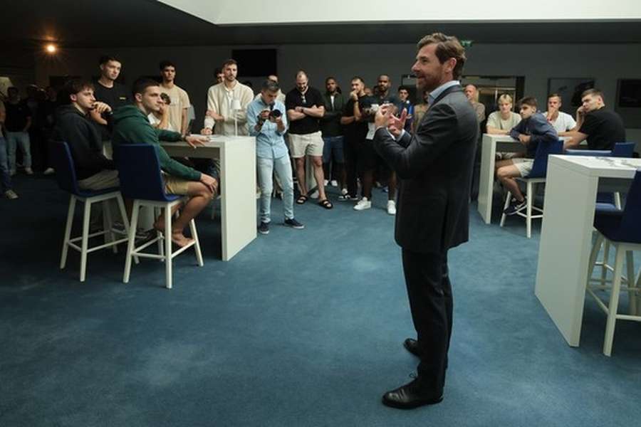 André Villas-Boas no almoço-convívio, esta sexta-feira