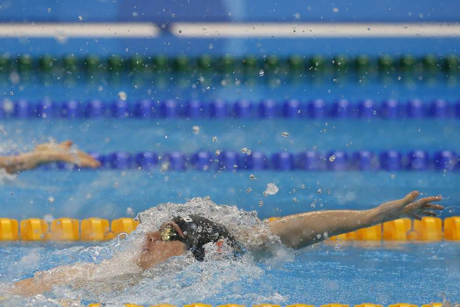 Van de Voort eindigde met een tijd van 59,04 seconden