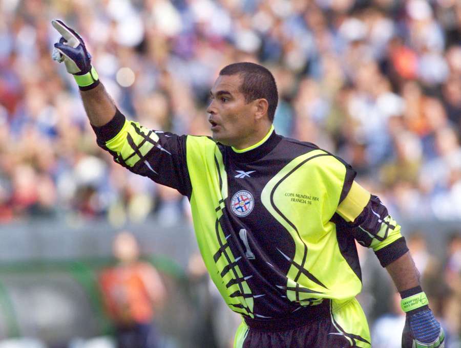 Chilavert, um herói do futebol paraguaio Chilavert, um herói do futebol paraguaio
