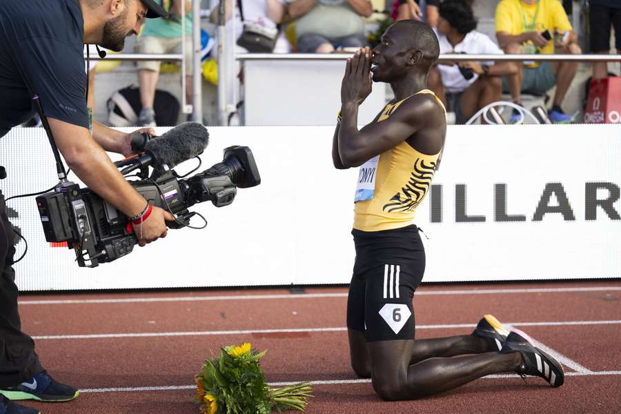 Emmanuel Wanyonyi bliski rekordu świata w biegu na 800 m podczas Diamentowej Ligi