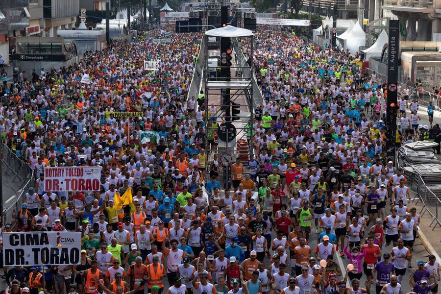 Podium Biegu Sylwestrowego w Sao Paulo zdominowali zawodnicy z Afryki