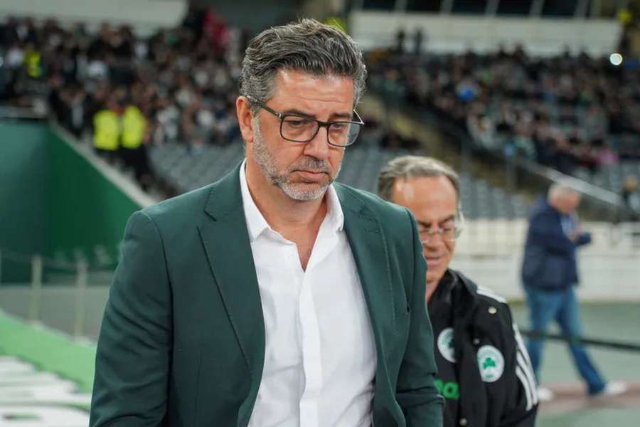 Rui Vitória, treinador do Panathinaikos