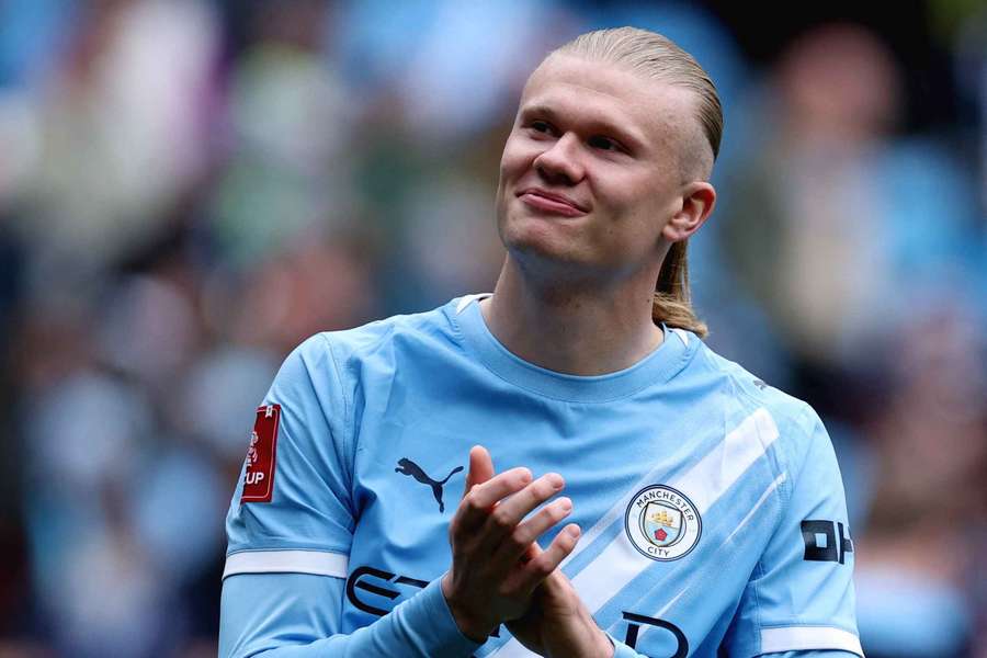 SNAPPED: Haaland hat-trick match ball carries X-rated message from Man City teammate SNAPPED: Haaland hat-trick match ball carries X-rated message from Man City teammate