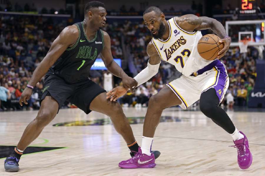 Lakers e Pelicans voltam a se encontrar nesta terça-feira (16) pelo Play-In da NBA