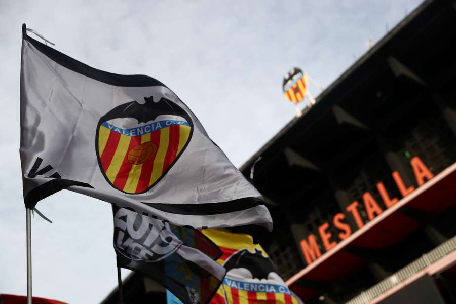 Valencia's stadium Mestalla Valencia's stadium Mestalla