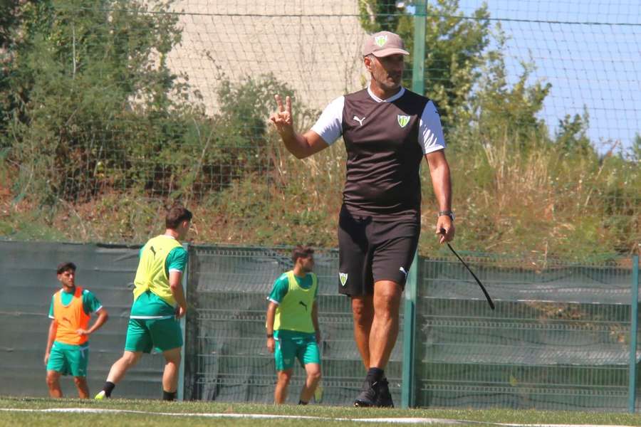 Ivo Vieira, treinador do Tondela