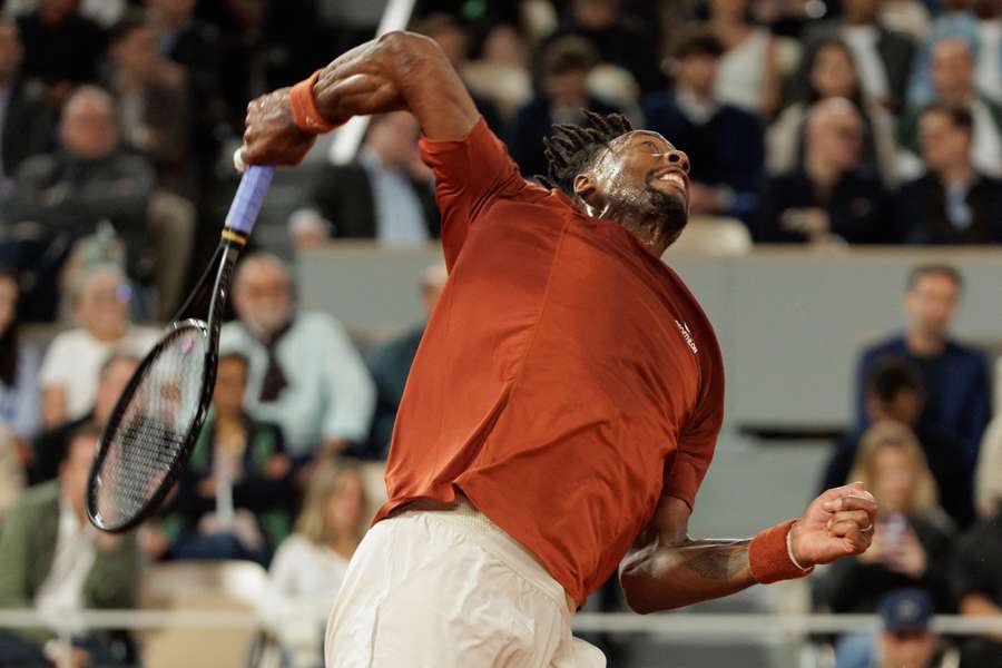 Gaël Monfils cette nuit.