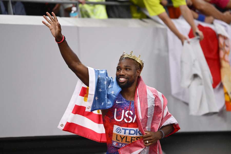 Noah Lyles enjoyed a successful world championships in Tokyo