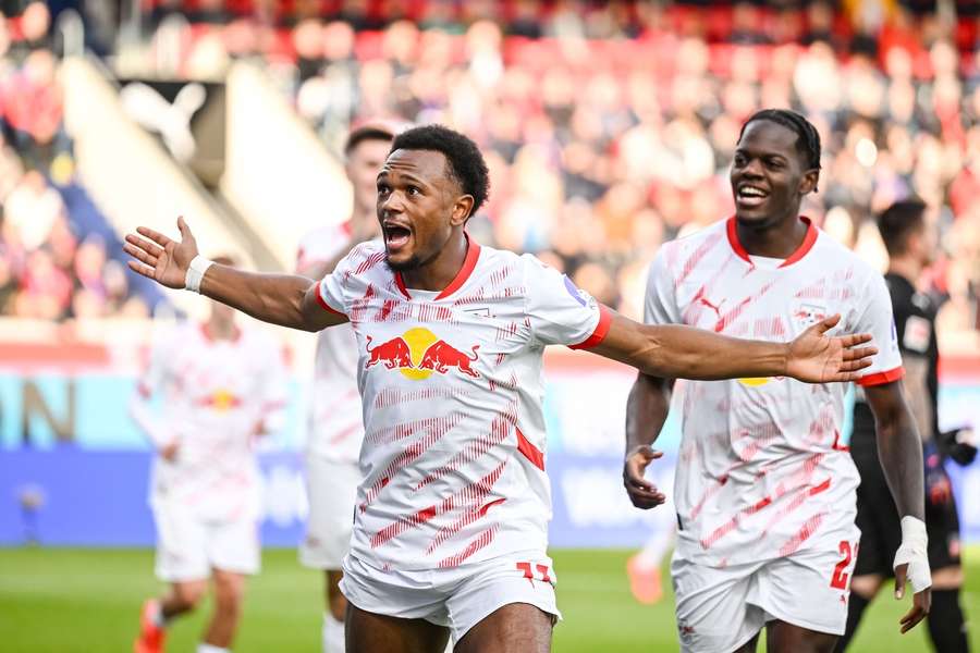 Openda was the hero for Leipzig