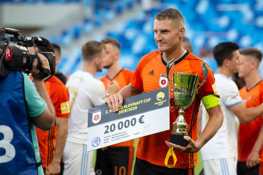 Ján Maslo ešte v uplynulom ročníku hájil farby Ružomberka.