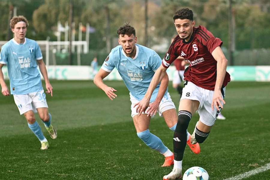 Sparta na soustředění prohrála v pátek se švédským Malmö 0:1.