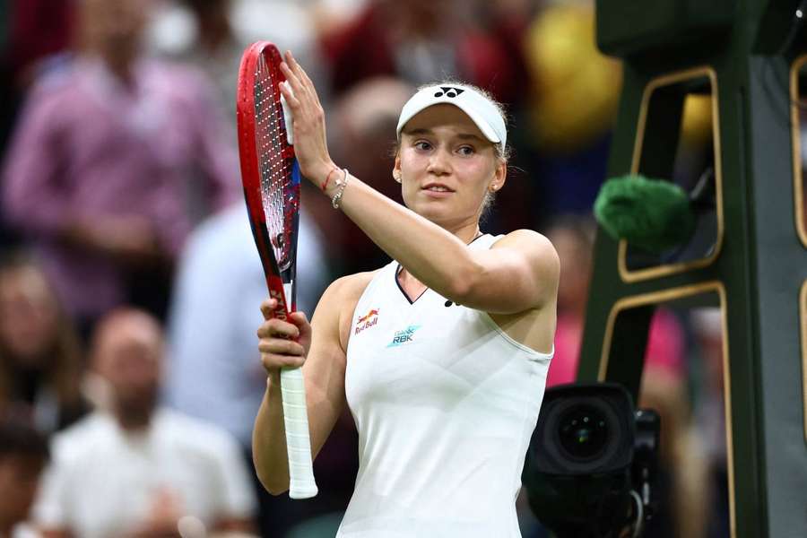 Rybakina is looking for her second consecutive Wimbledon title