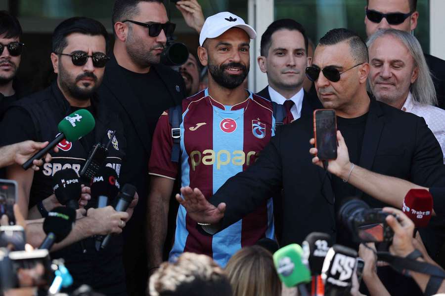 Mohamed Salah en Turquie. Mohamed Salah en Turquie.