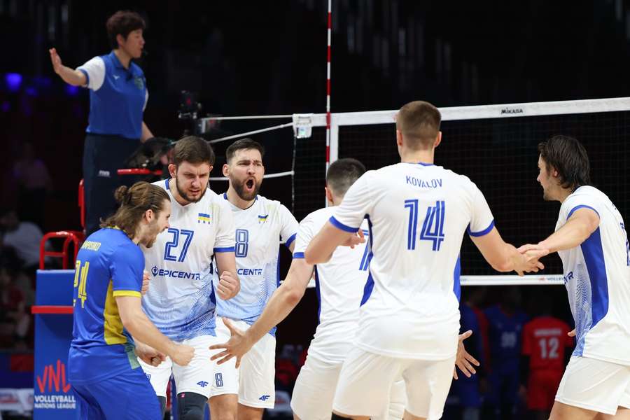 Ukraina w czołówce po kolejnym zwycięstwie w Lidze Narodów. W niedzielę zagra z Polską Ukraina w czołówce po kolejnym zwycięstwie w Lidze Narodów. W niedzielę zagra z Polską