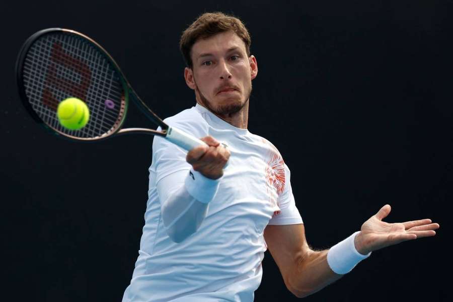 Pablo Carreno Busta, pictured competing in the Australian Open earlier this year