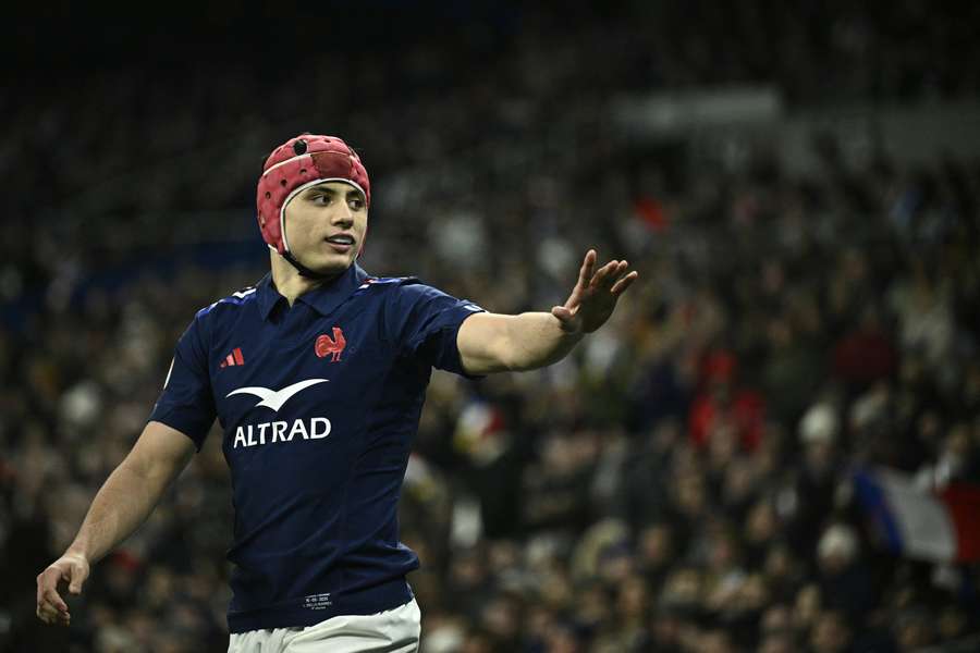 Louis Bielle-Biarrey à la mi-mars, durant le Tournoi des Six Nations. Louis Bielle-Biarrey à la mi-mars, durant le Tournoi des Six Nations.