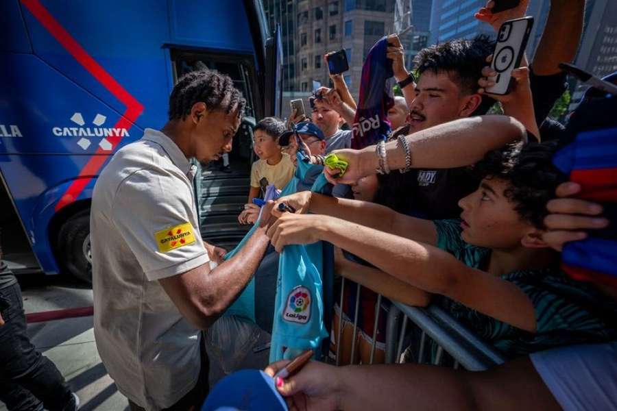 Koundé et le Barça sont en tournée aux Etats-Unis
