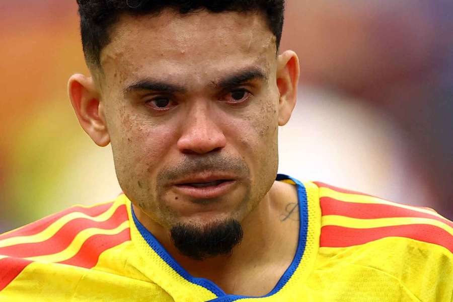 Le lacrime di Luis Diaz Le lacrime di Luis Diaz