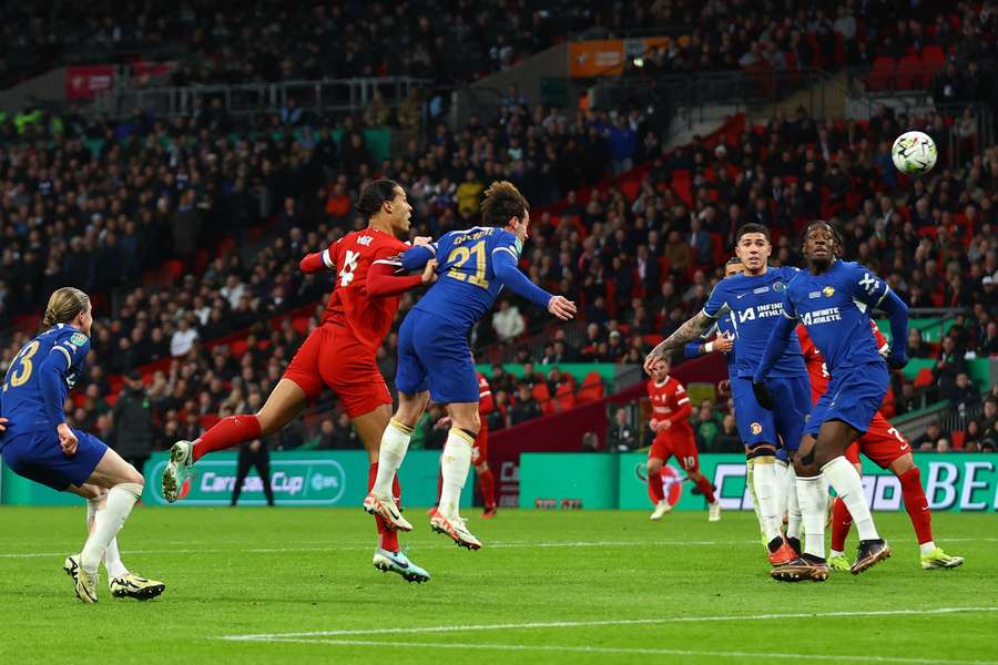 Virgil van Dijk scored an extra-time winner against Chelsea